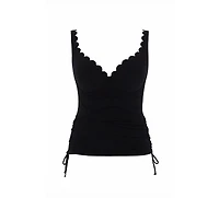 Panache Lingerie Women's Spirit Selena Underwire Scalloped Plunge Tankini Swim Bra
