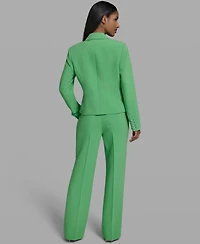 Karl Lagerfeld Paris Women's Notched-Lapel Collar Jacket