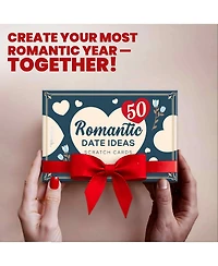 Quokka 50 Date Night Ideas – 50 Scratch-Off Romantic Couple Gifts – Unique Couples Game