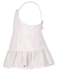 Tommy Hilfiger Girls' 7-16 Tiered Strappy Square Neck Top