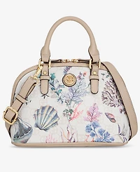 Giani Bernini Sea Print Mini Dome Satchel, Macy's Exclusive - Under The Sea