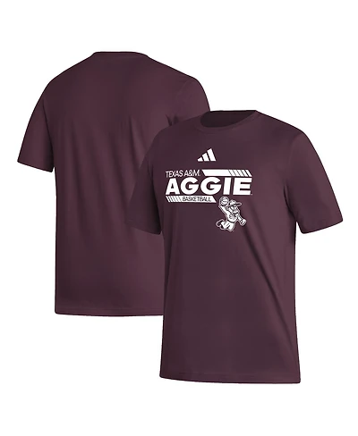 Adidas Men's Maroon Texas A&M Aggies Ol' Sarge Basketball T-Shirt