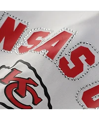 Fanatics Women's Patrick Mahomes White Kansas City Chiefs Plus Bling V-Neck T-Shirt