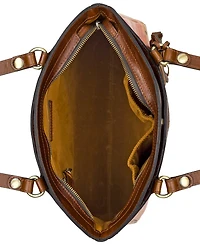 Patricia Nash Poppy Large Leather Tote Bag