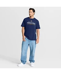 Fanatics Men's Navy Nashville Predators Authentic Pro Primary T-Shirt