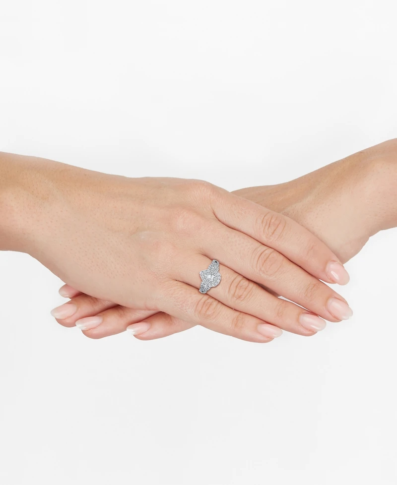 Macy's Diamond (1-1/2 ct. t.w.) Engagement Ring in 14k White Gold