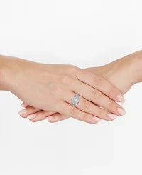 Macy's Diamond (1-1/2 ct. t.w.) Engagement Ring in 14k White Gold