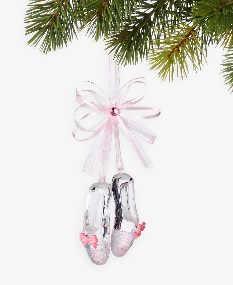 Holiday Lane Ballerina Shoes Ornament, Macy's Exclusive