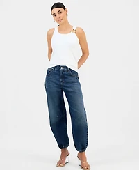 I.n.c. International Concepts Petite Perfect Rib Hardware Tank Top, Macy's Exclusive