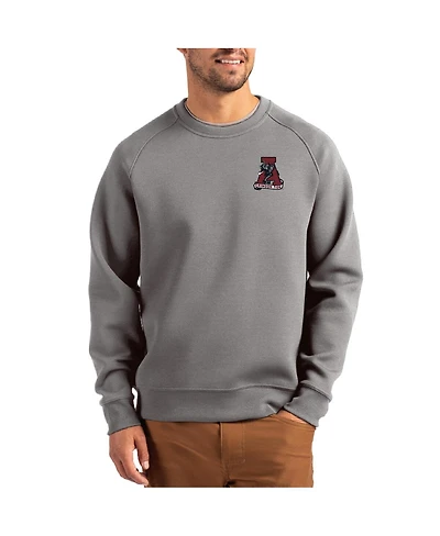Cutter & Buck Men's Gray Alabama Crimson Tide Roam Pullover Sweatshirt