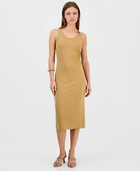I.n.c. International Concepts Petite Scoop-Neck Sleeveless Midi Dress, Macy's Exclusive