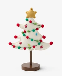 Holiday Lane Whimsy White Tree with Ornaments Decor, Macy's Exclusive