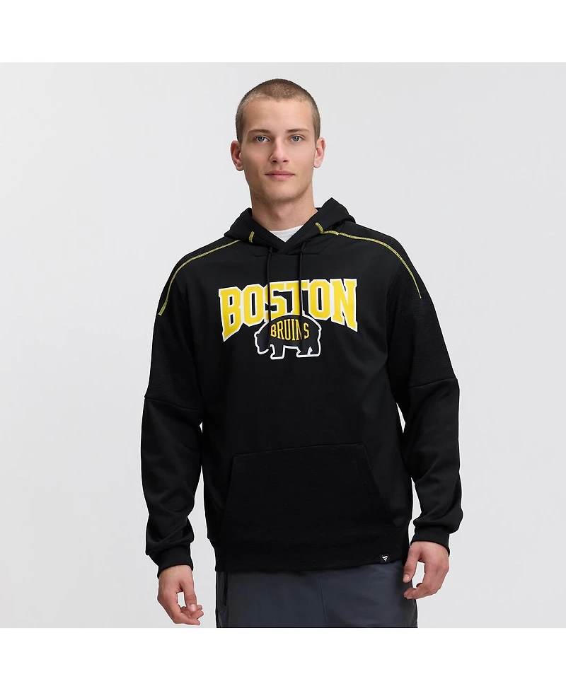 Fanatics Men's Black Boston Bruins 2026 Nhl Stadium Series Defender Pullover Hoodie