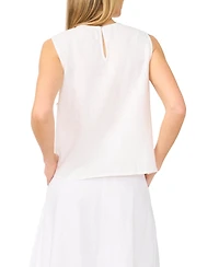 Vince Camuto Women's Sleeveless Crewneck Blouse