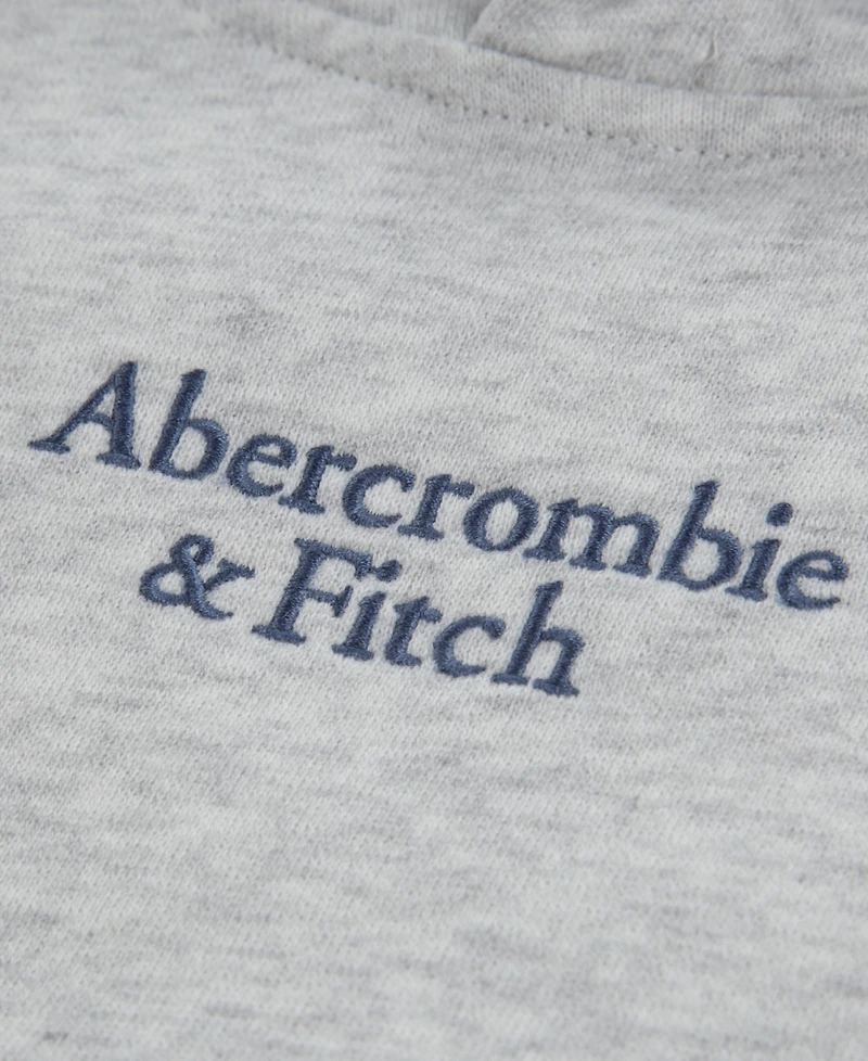 abercrombie kids Boys' Essential Logo Pullover Hoodie