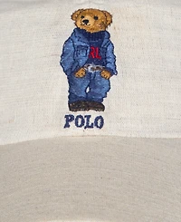 Polo Ralph Lauren Men's Classic Linen Bear Baseball Cap