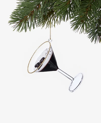 Holiday Lane Foodie Collection Espresso Martini Ornament, Exclusively at Macy's