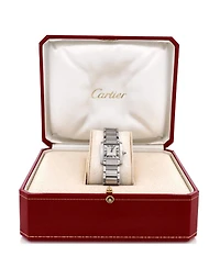 Pre-Owned Cartier Tank Francaise Quartz Watch in Stainless Steel 20mm