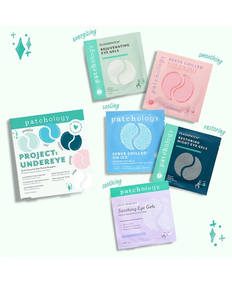 Patchology 5-Pc. Undereye Cult-Favorite Eye Patch Sampler Set