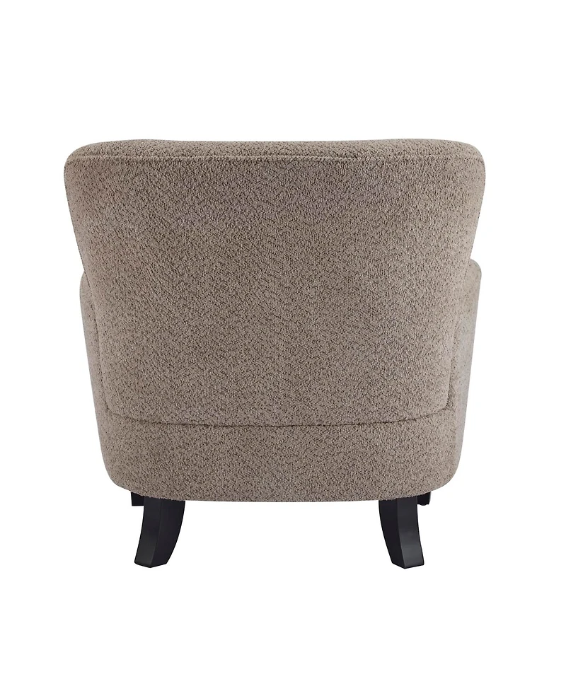 Streamdale Furniture Gerald Boucle Upholstered Club Chair