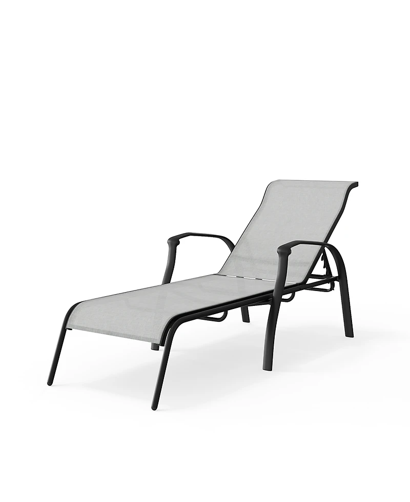Oasis Outdoor 3-Pc. Chaise Set (2 Chaise Lounge Chairs + 1 End Table), Created for Macy's