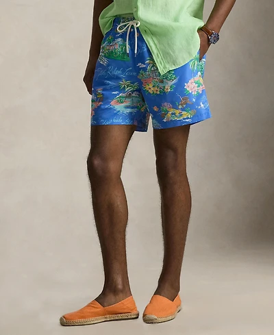 Polo Ralph Lauren Men's Printed Swim Trunks