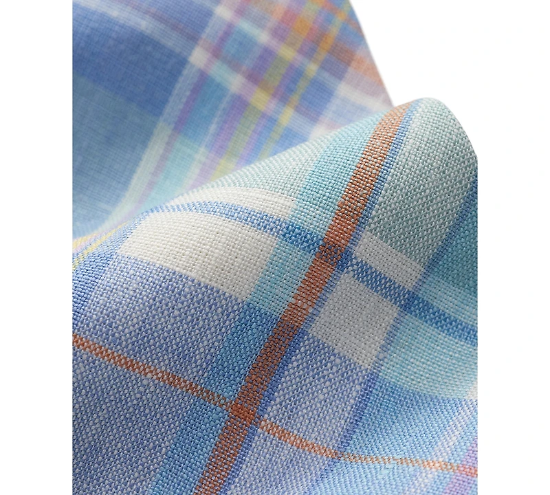 Polo Ralph Lauren Men's Vintage-Inspired Plaid Linen Tie