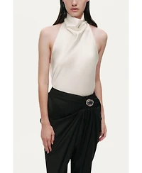 Nocturne Women's Accessory Detailed Pleated Pants