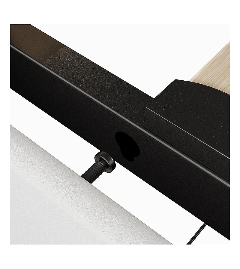 gaomon full upholstered led headboard storage bed frame