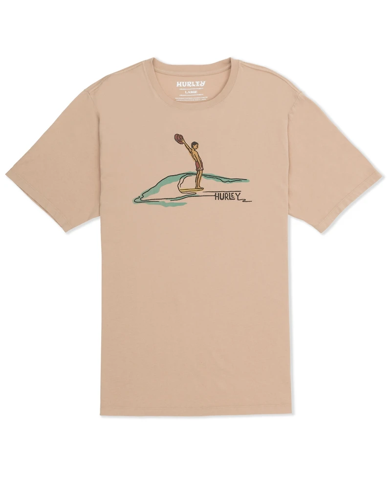 Hurley Men's Regular-Fit Crewneck T-Shirt
