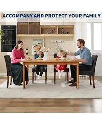 gaomon Parsons Button Tufted Dining Chairs Set of 4