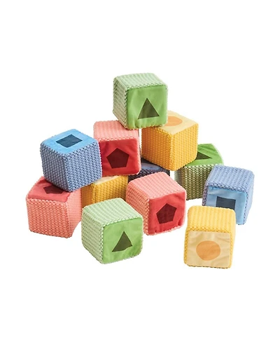 Kaplan Early Learning Soft Shape and Color Blocks - Set of 12