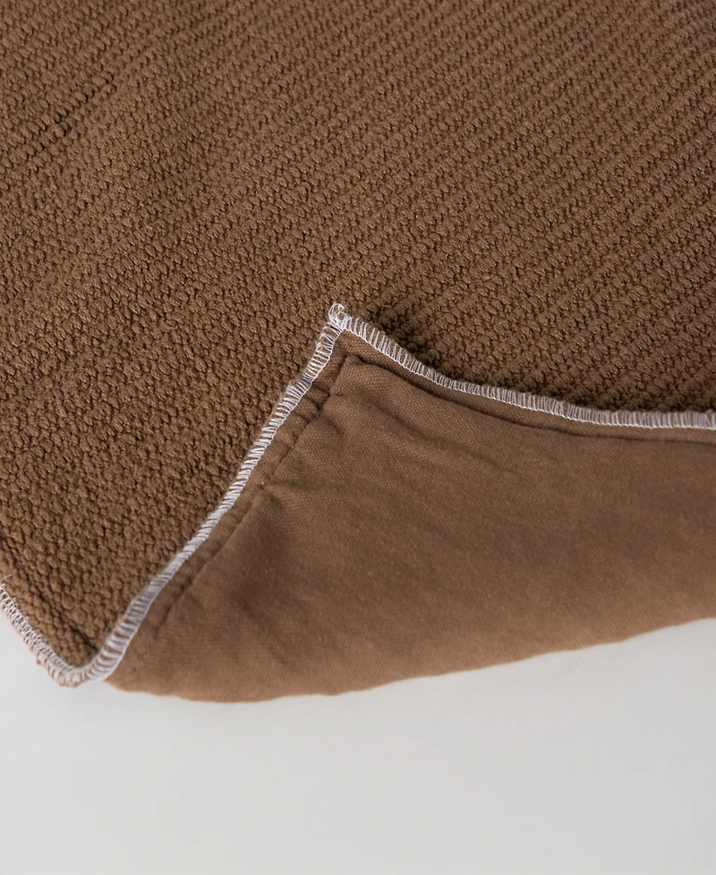 Rizzy Home Mary Cotton Decorative Pillow, 20" x