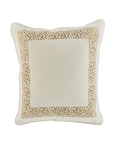 Rizzy Home Catherine Cotton Decorative Pillow, 22" x 22"
