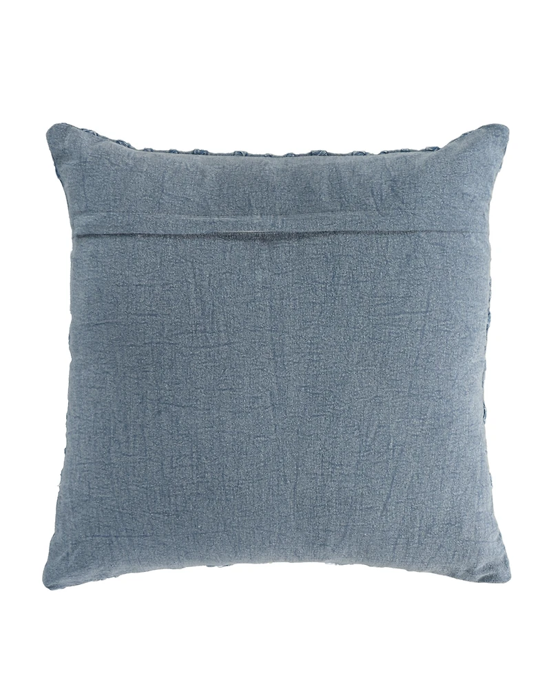 Rizzy Home Lillie Cotton Decorative Pillow, 20" x