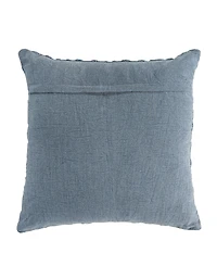 Rizzy Home Lillie Cotton Decorative Pillow, 20" x