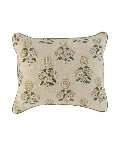 Rizzy Home Agnes Cotton Blend Decorative Pillow, 14" x 20"
