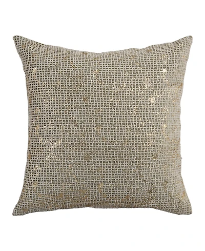 Rizzy Home June Velvet Decorative Pillow, 22" x 22"
