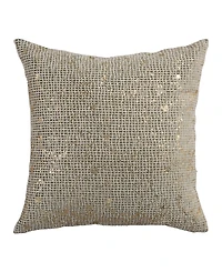 Rizzy Home June Velvet Decorative Pillow, 22" x 22"