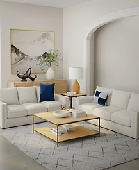 Rizzy Home Laine Cotton Velvet Decorative Pillow, 14" x 20"