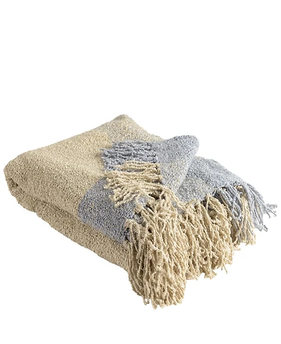 Rizzy Home Hazel Boucle Texture Throw, 50" x 60"