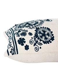 Rizzy Home Anna Cotton Decorative Pillow, 14" x 20"