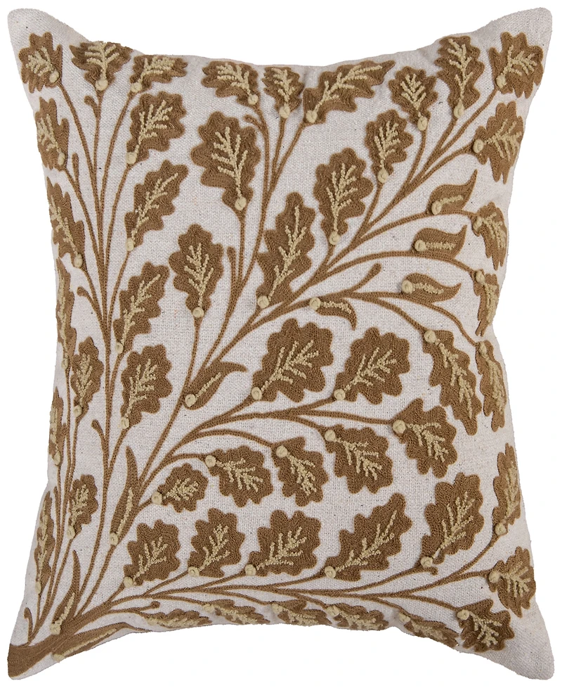 Rizzy Home Elizabeth Cotton Decorative Pillow, 18" x