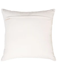 Rizzy Home Margaret Cotton Decorative Pillow, 20" x 20"