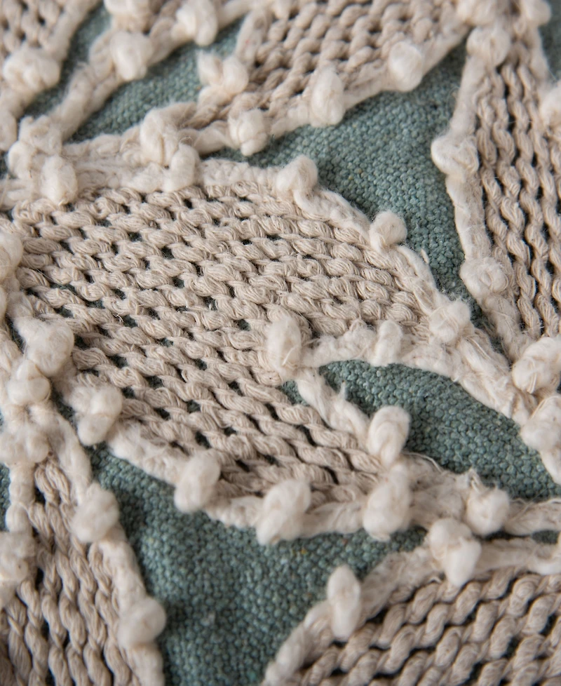 Rizzy Home Ida Cotton Decorative Pillow, 20" x