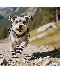 Aronkl Anti-slip Dog Boots for Small Puppies - Breathable, Reflective, & Paw Protective