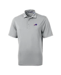 Cutter & Buck Men's Gray Buffalo Bills Virtue Eco Pique Polo Shirt