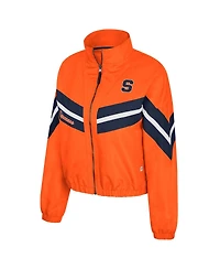 Colosseum Women's Syracuse Orange Thin Ice Full-Zip Windbreaker Jacket