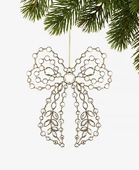Holiday Lane Jeweled Classics Gem Bow Ornament, Macy's Exclusive