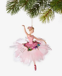 Holiday Lane Ballet Embellished Ballerina Ornament, Macy's Exclusive
